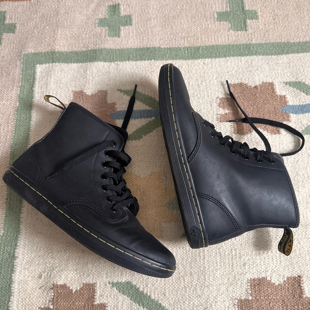 Dr. Martens Black Combat Boots